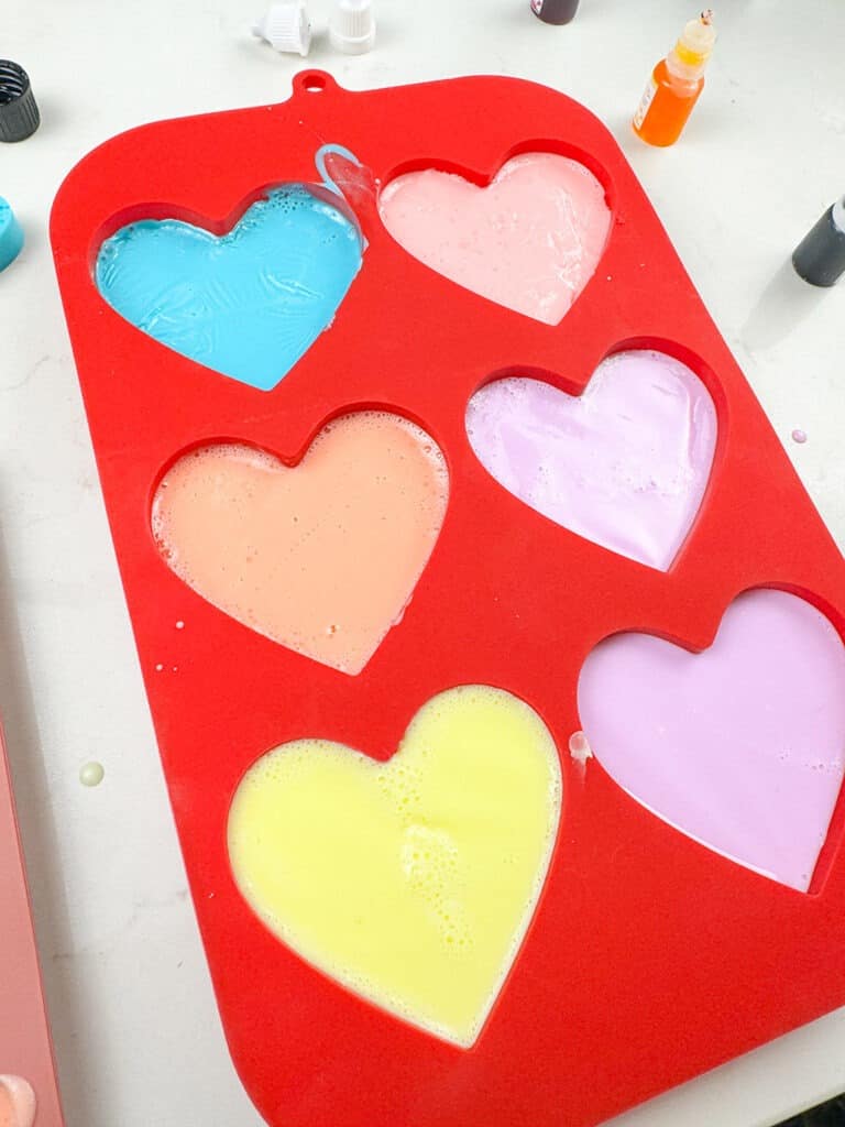 Conversation Heart Soaps – An Easy Valentine&#8217;s Day DIY, Oh So Lovely Blog