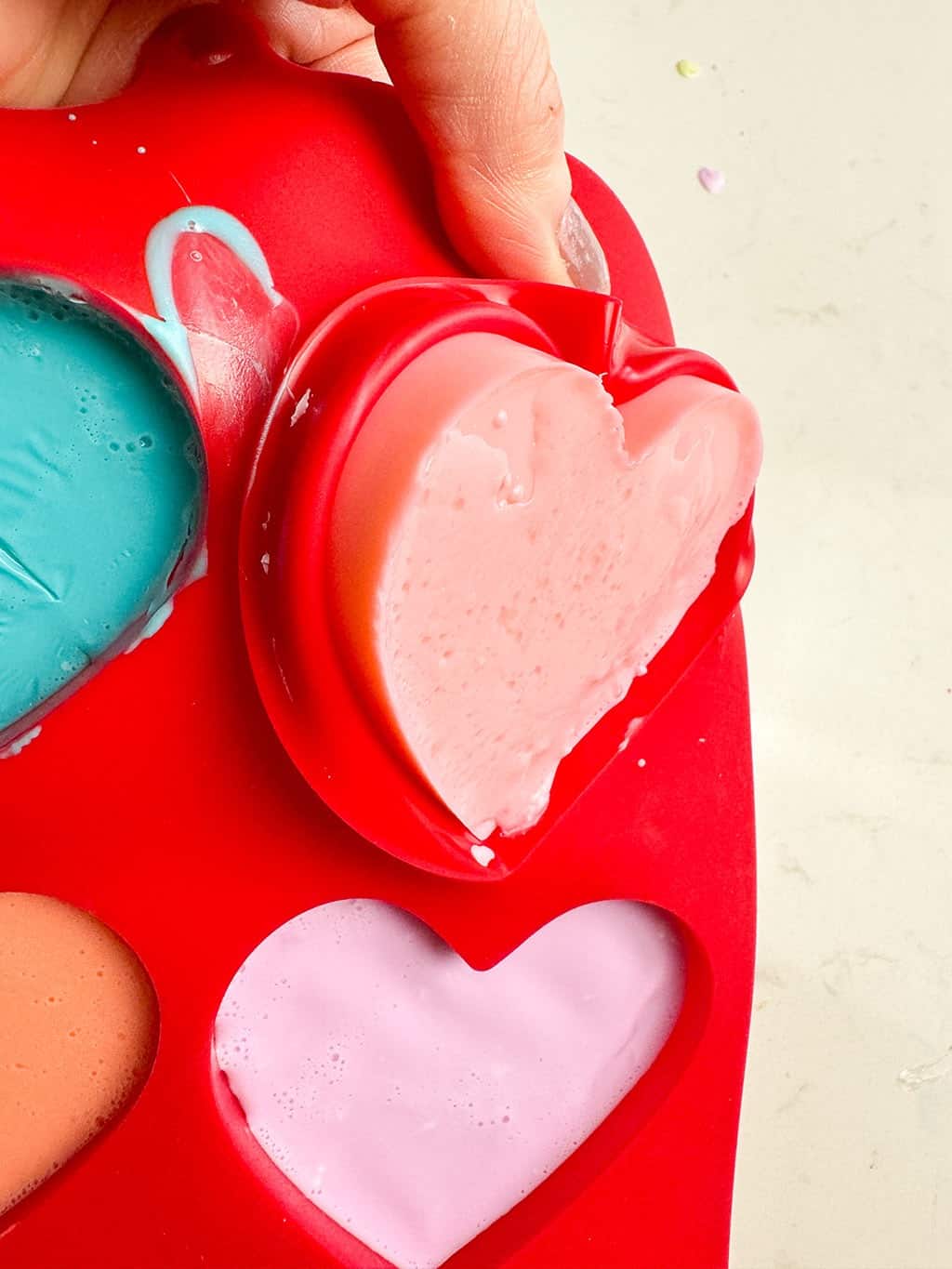 Conversation Heart Soaps – An Easy Valentine&#8217;s Day DIY, Oh So Lovely Blog