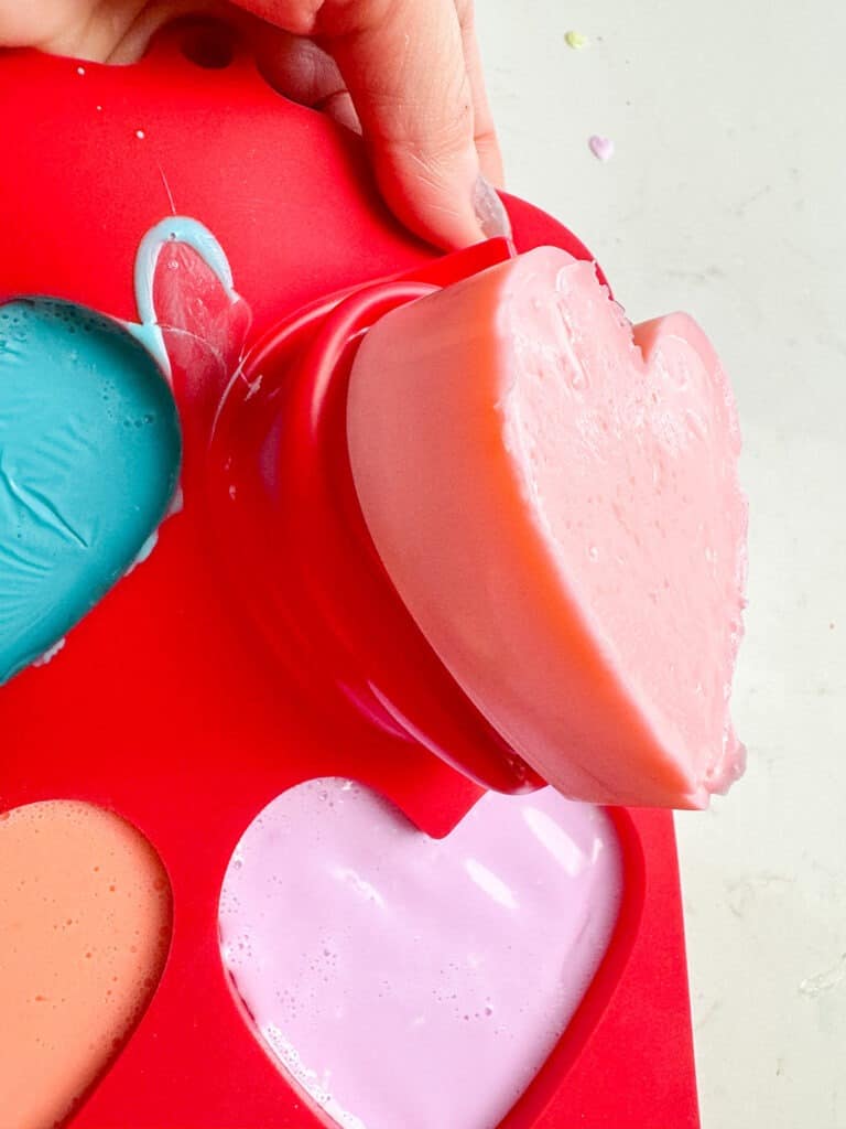 Conversation Heart Soaps – An Easy Valentine&#8217;s Day DIY, Oh So Lovely Blog