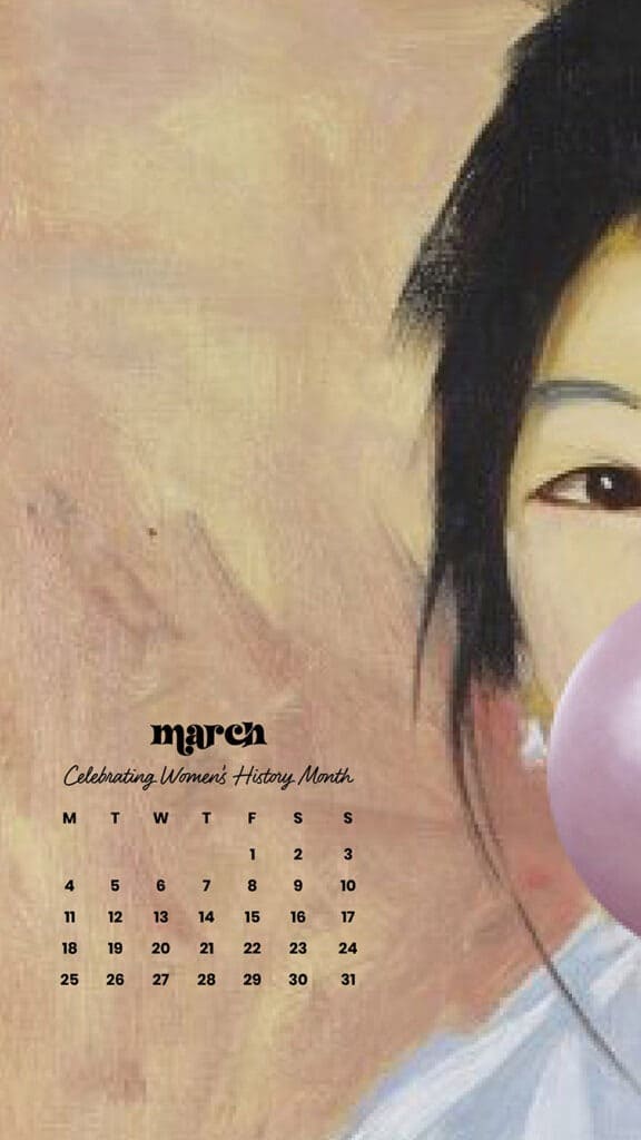 MARCH 2024 WALLPAPERS – 75 FREE PHONE &#038; DESKTOP Options + Women&#8217;s History Month, Oh So Lovely Blog