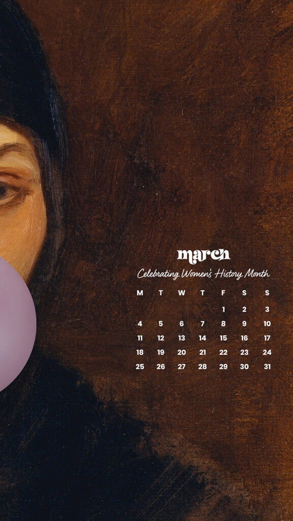 MARCH 2024 WALLPAPERS – 75 FREE PHONE &#038; DESKTOP Options + Women&#8217;s History Month, Oh So Lovely Blog