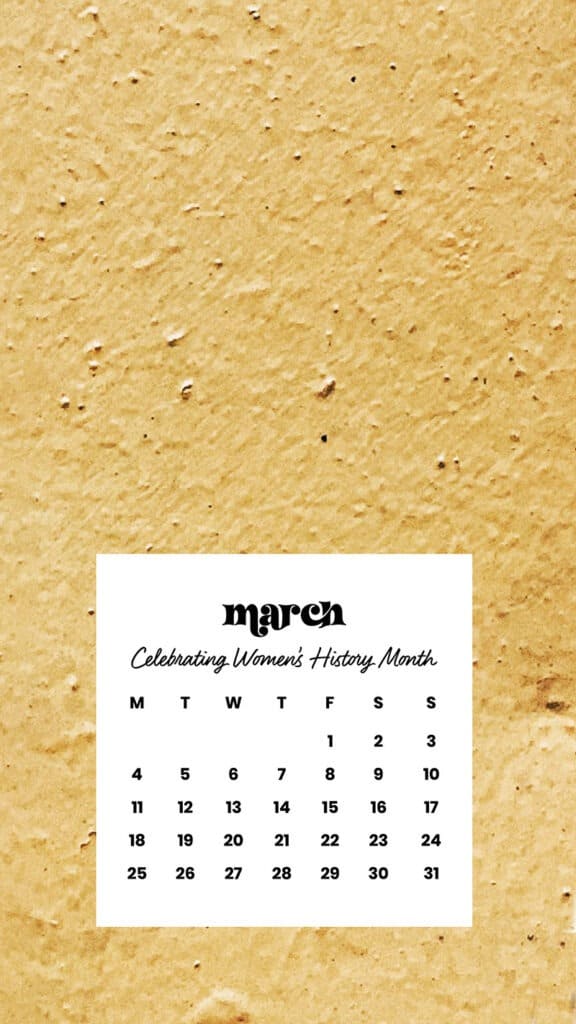 MARCH 2024 WALLPAPERS – 75 FREE PHONE &#038; DESKTOP Options + Women&#8217;s History Month, Oh So Lovely Blog
