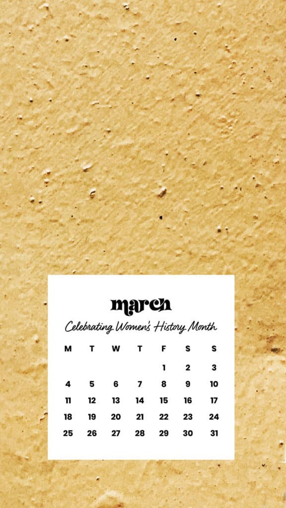 MARCH 2024 WALLPAPERS – 75 FREE PHONE &#038; DESKTOP Options + Women&#8217;s History Month, Oh So Lovely Blog