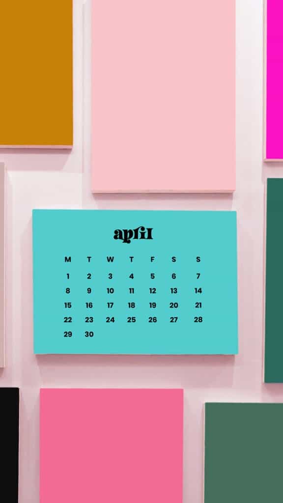 April 2024 Wallpapers – 60 Free Phone &#038; Desktop Calendars!, Oh So Lovely Blog