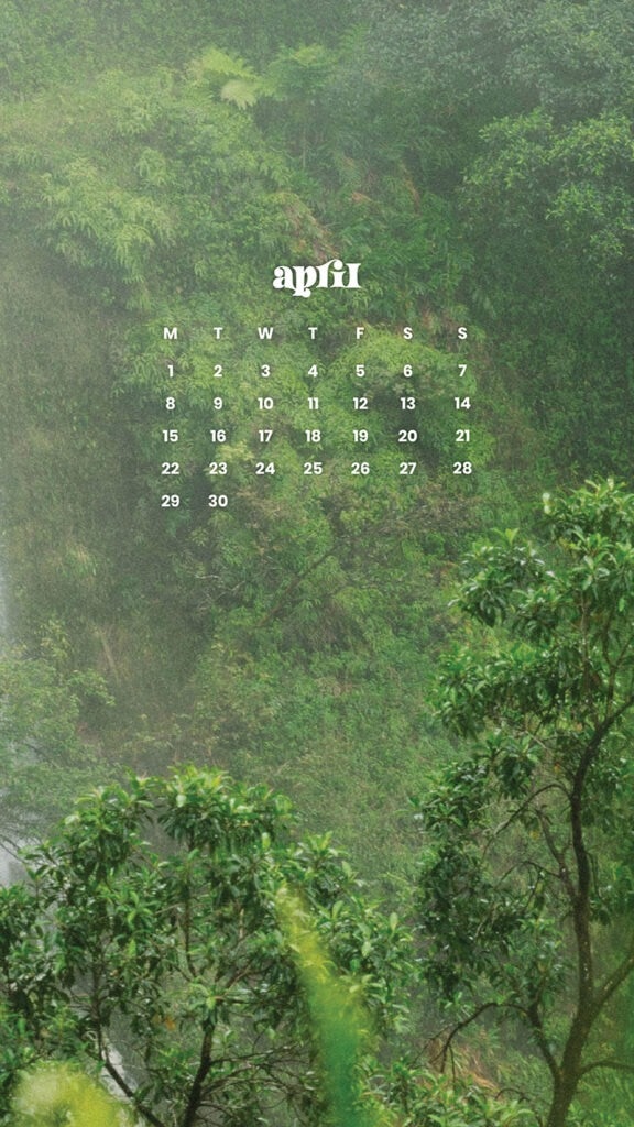 April 2024 Wallpapers – 60 Free Phone &#038; Desktop Calendars!, Oh So Lovely Blog