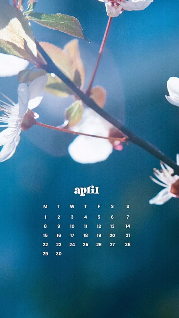 April 2024 Wallpapers – 60 Free Phone &#038; Desktop Calendars!, Oh So Lovely Blog