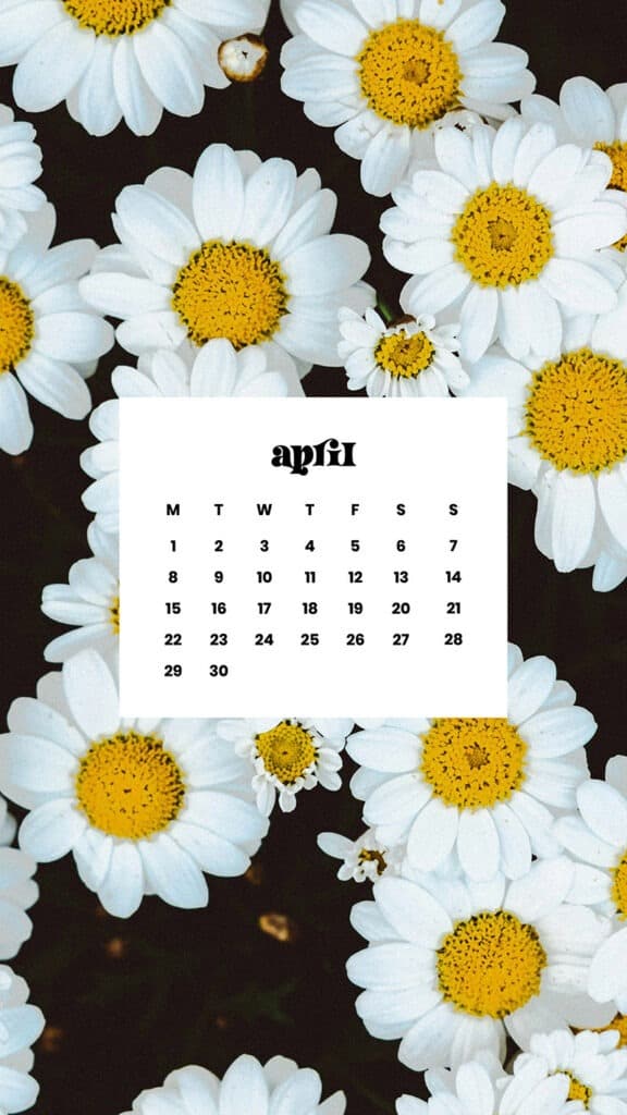 April 2024 Wallpapers – 60 Free Phone &#038; Desktop Calendars!, Oh So Lovely Blog