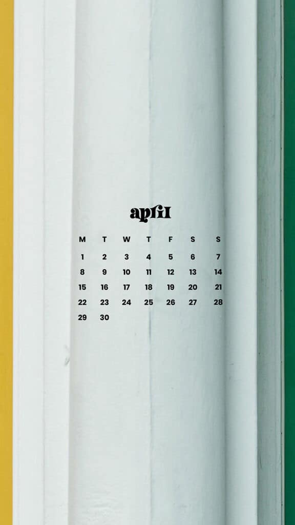 April 2024 Wallpapers – 60 Free Phone &#038; Desktop Calendars!, Oh So Lovely Blog