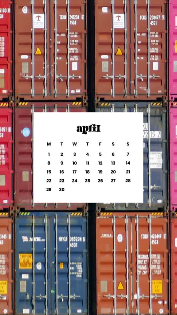 April 2024 Wallpapers – 60 Free Phone &#038; Desktop Calendars!, Oh So Lovely Blog