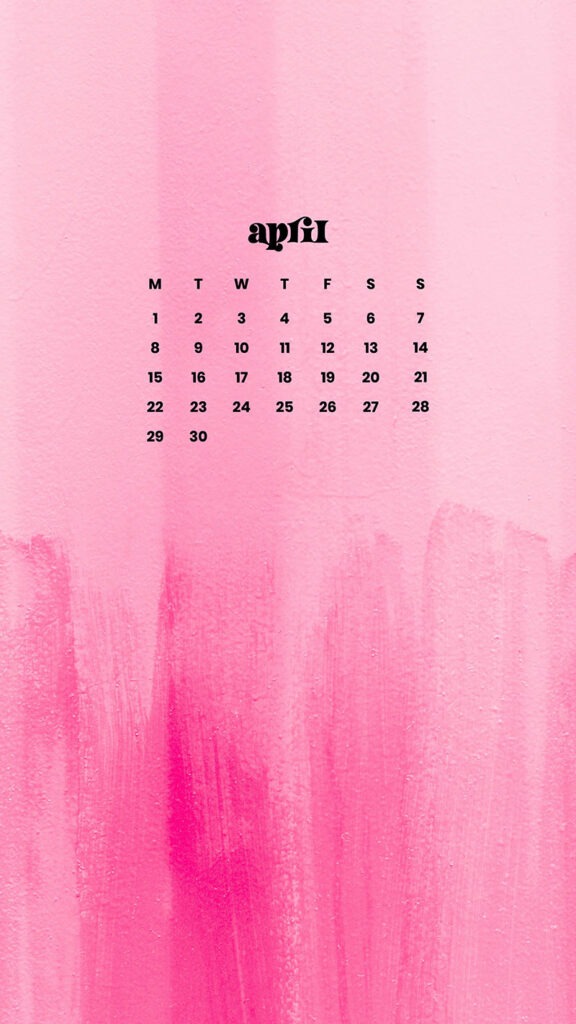 April 2024 Wallpapers – 60 Free Phone &#038; Desktop Calendars!, Oh So Lovely Blog