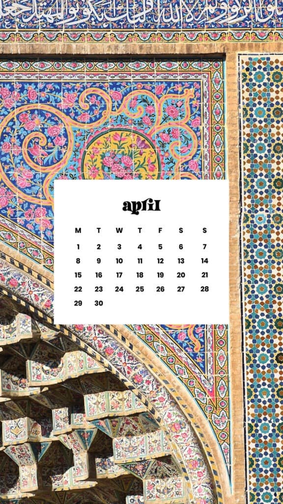 April 2024 Wallpapers – 60 Free Phone &#038; Desktop Calendars!, Oh So Lovely Blog