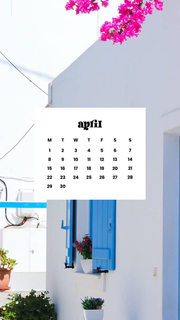 April 2024 Wallpapers – 60 Free Phone &#038; Desktop Calendars!, Oh So Lovely Blog