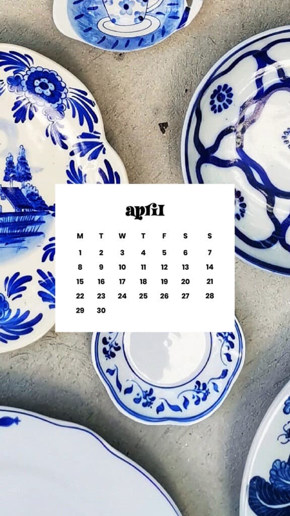 April 2024 Wallpapers – 60 Free Phone &#038; Desktop Calendars!, Oh So Lovely Blog