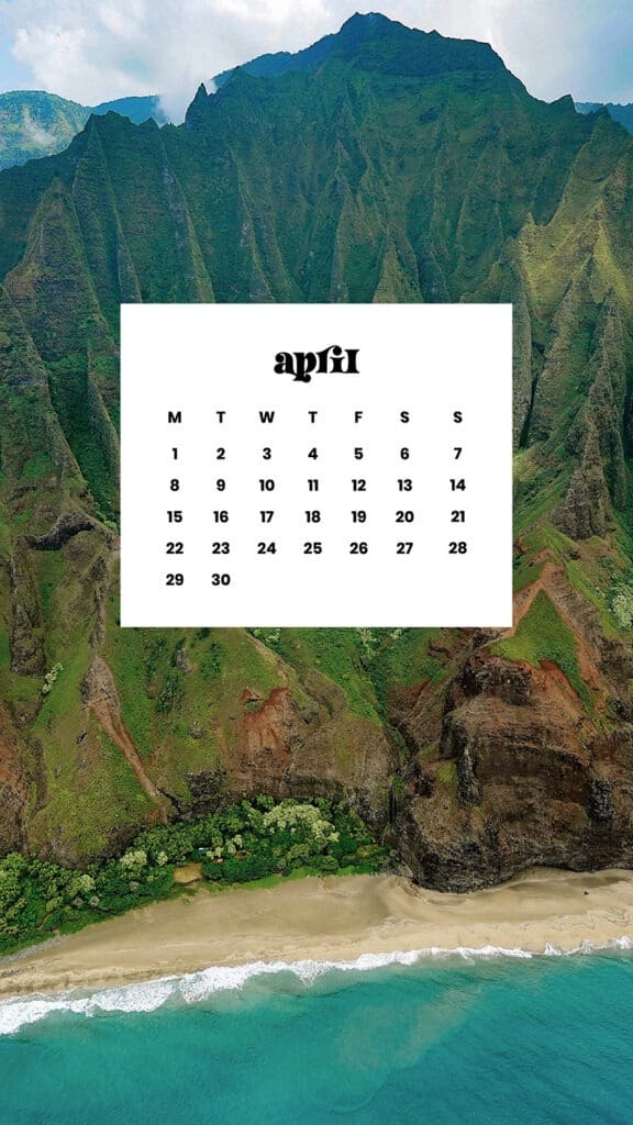 April 2024 Wallpapers – 60 Free Phone &#038; Desktop Calendars!, Oh So Lovely Blog