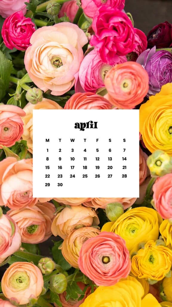 April 2024 Wallpapers – 60 Free Phone &#038; Desktop Calendars!, Oh So Lovely Blog