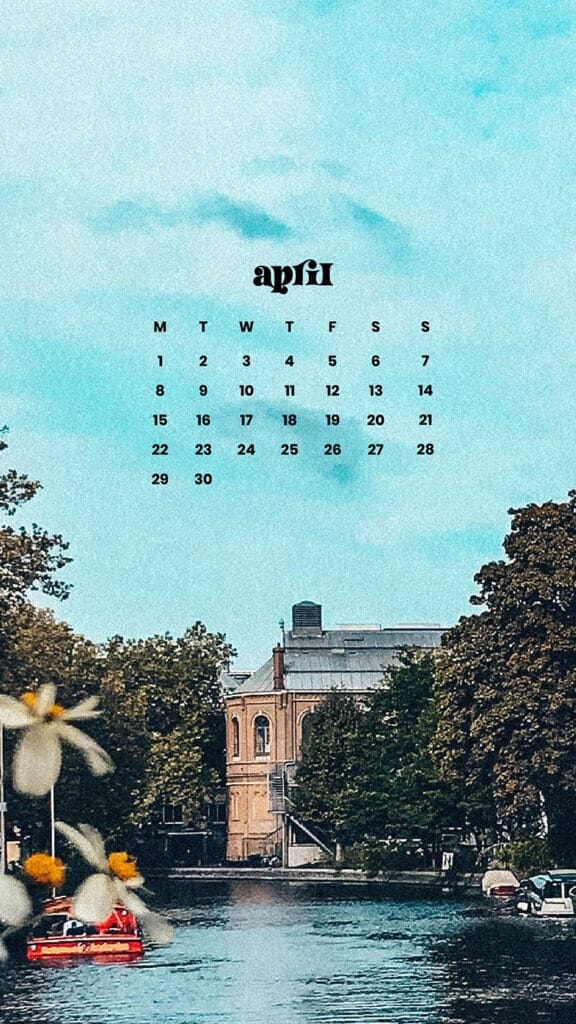 April 2024 Wallpapers – 60 Free Phone &#038; Desktop Calendars!, Oh So Lovely Blog