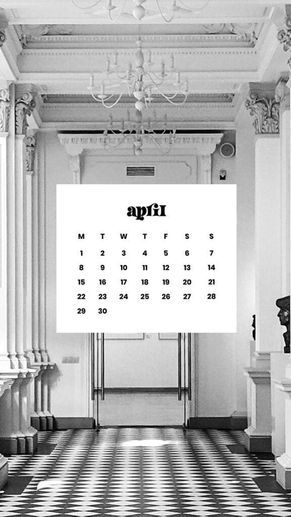 April 2024 Wallpapers – 60 Free Phone &#038; Desktop Calendars!, Oh So Lovely Blog