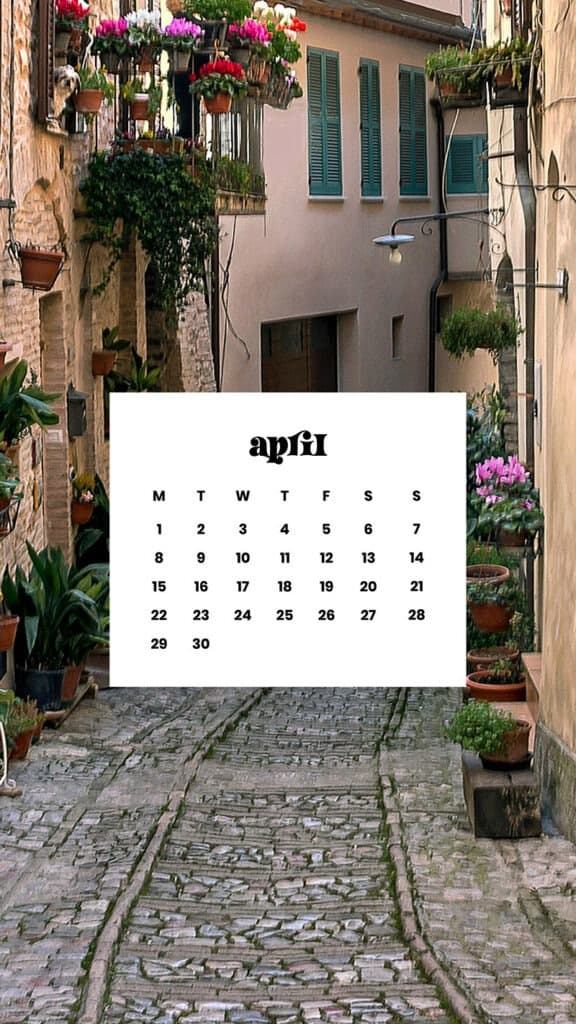 April 2024 Wallpapers – 60 Free Phone &#038; Desktop Calendars!, Oh So Lovely Blog