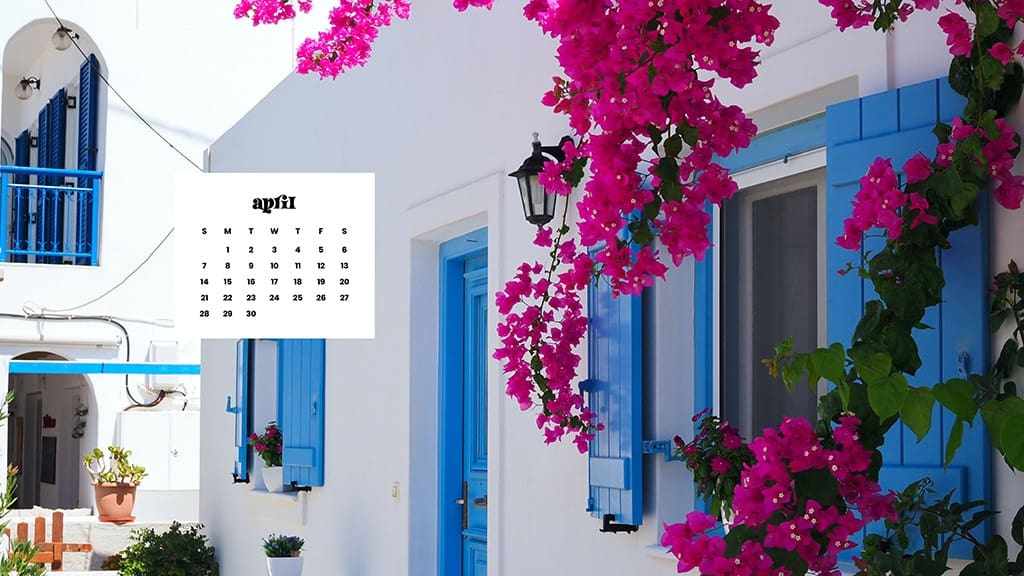 April 2024 Wallpapers – 60 Free Phone &#038; Desktop Calendars!, Oh So Lovely Blog