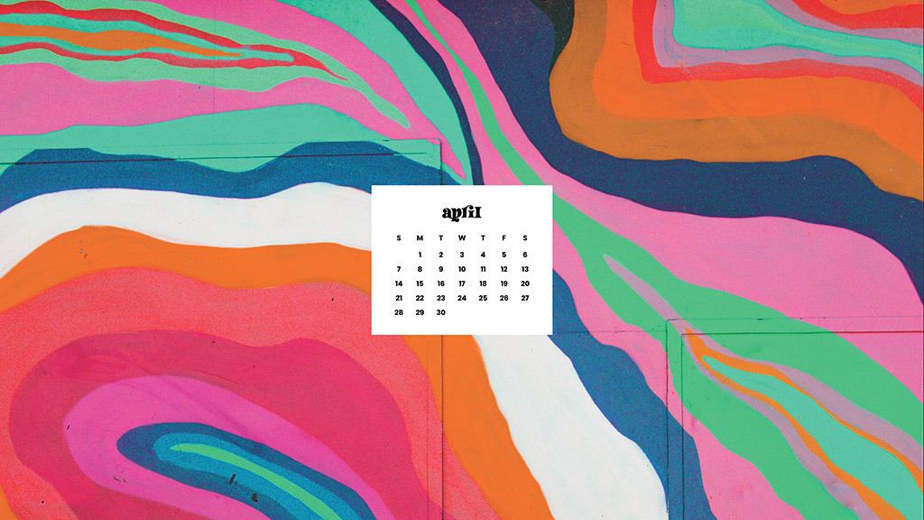 April 2024 Wallpapers – 60 Free Phone &#038; Desktop Calendars!, Oh So Lovely Blog