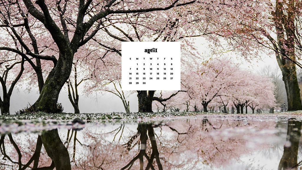 April 2024 Wallpapers – 60 Free Phone &#038; Desktop Calendars!, Oh So Lovely Blog