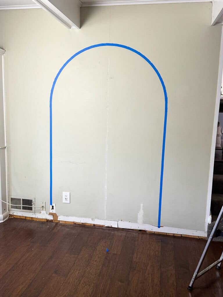 How to Create a DIY Painted Wall Arch, Oh So Lovely Blog