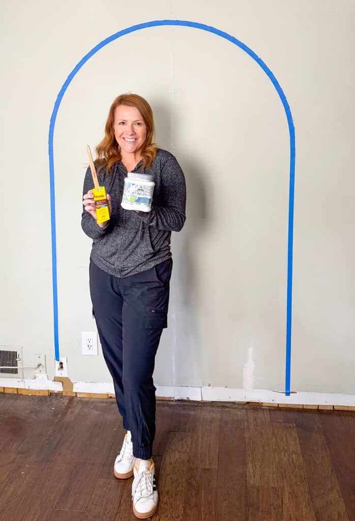 How to Create a DIY Painted Wall Arch, Oh So Lovely Blog