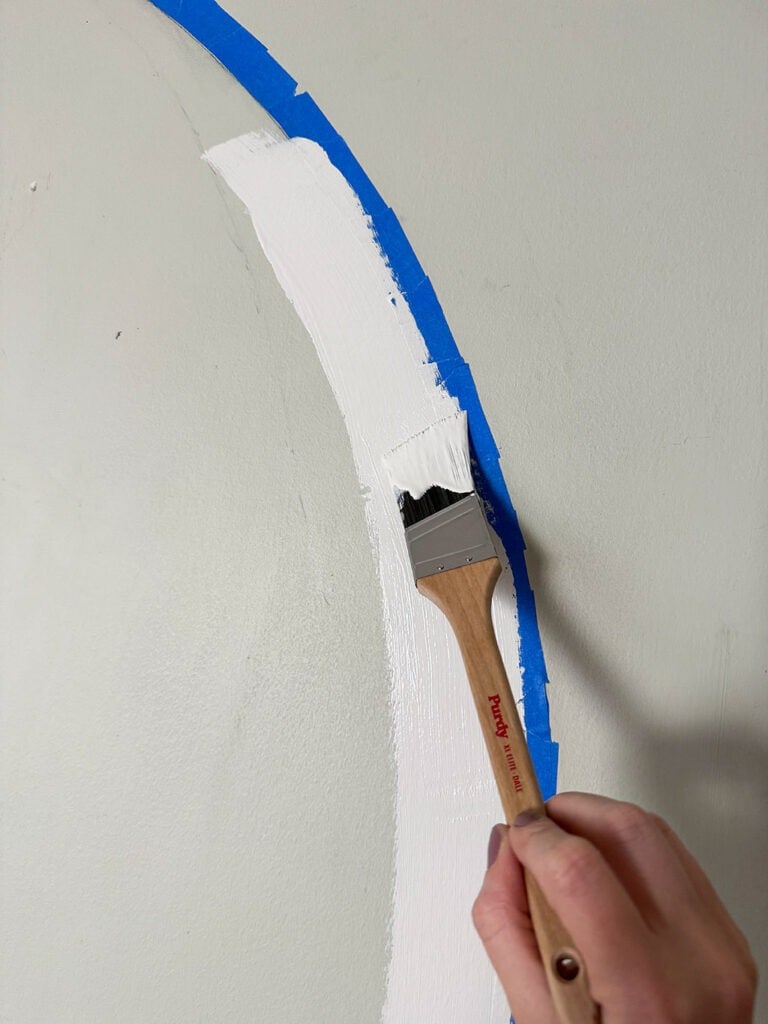 How to Create a DIY Painted Wall Arch, Oh So Lovely Blog