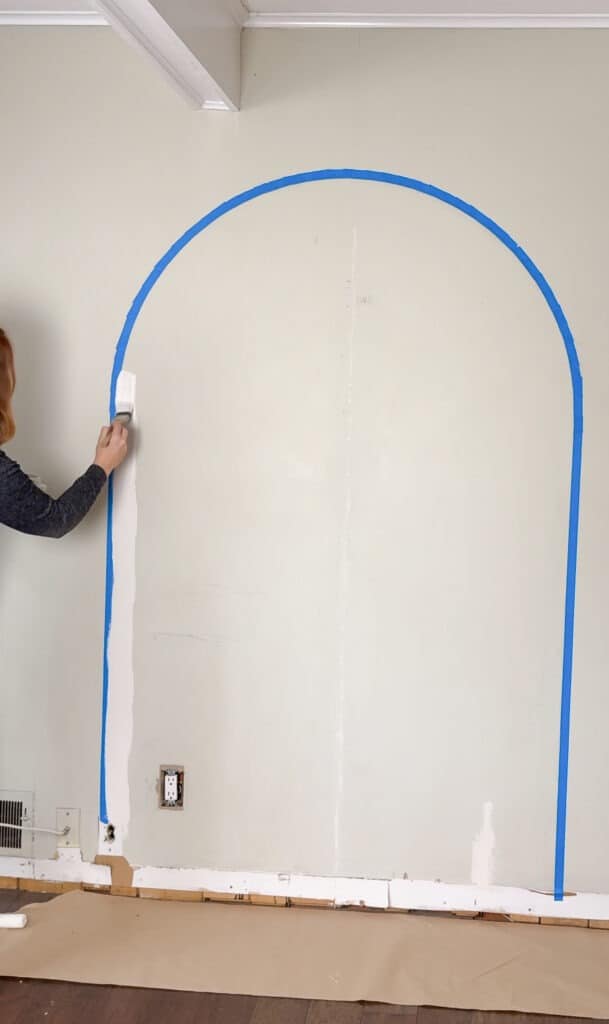 How to Create a DIY Painted Wall Arch, Oh So Lovely Blog