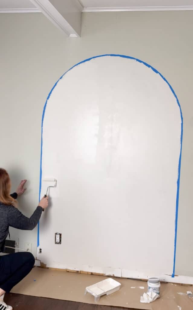 How to Create a DIY Painted Wall Arch, Oh So Lovely Blog