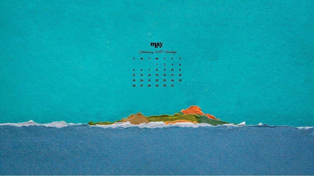 MAY 2024 WALLPAPERS – 60 FREE PHONE &amp; DESKTOP CALENDARS + AAPI &amp; Jewish American heritage month Options, Oh So Lovely Blog