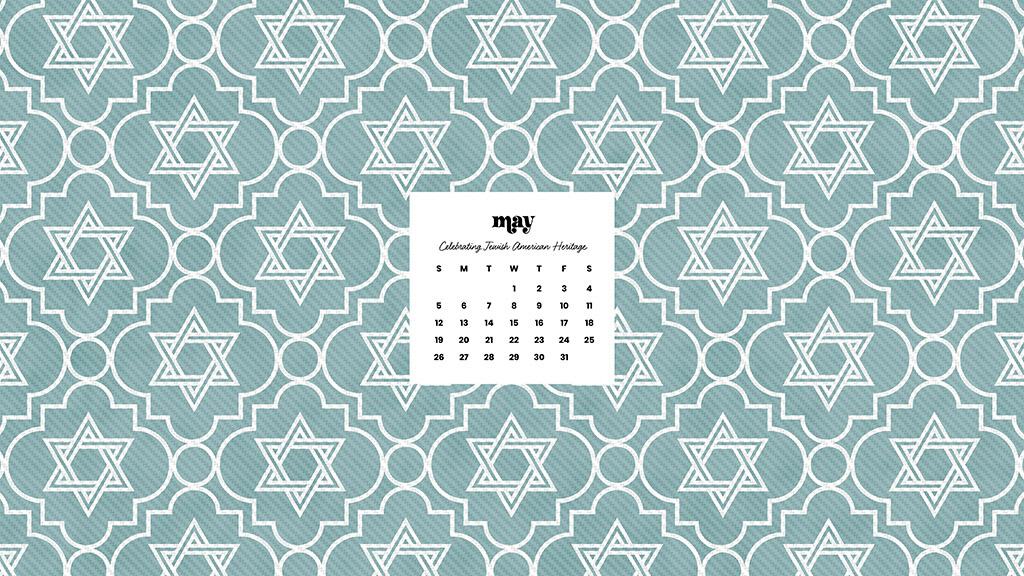 MAY 2024 WALLPAPERS – 60 FREE PHONE &amp; DESKTOP CALENDARS + AAPI &amp; Jewish American heritage month Options, Oh So Lovely Blog