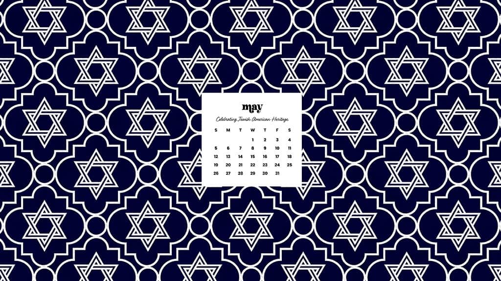 MAY 2024 WALLPAPERS – 60 FREE PHONE &amp; DESKTOP CALENDARS + AAPI &amp; Jewish American heritage month Options, Oh So Lovely Blog