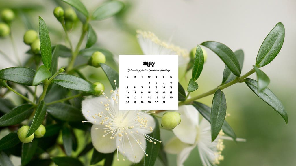 MAY 2024 WALLPAPERS – 60 FREE PHONE &amp; DESKTOP CALENDARS + AAPI &amp; Jewish American heritage month Options, Oh So Lovely Blog