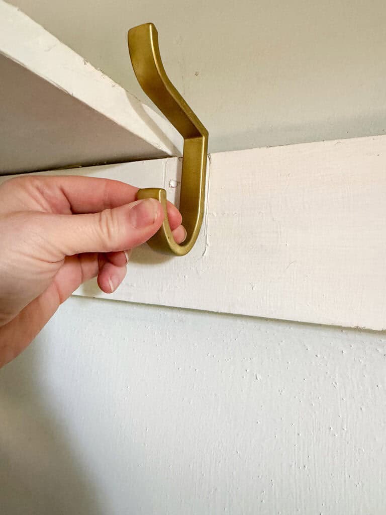 DIY Mini Mudroom Closet Makeover, Oh So Lovely Blog