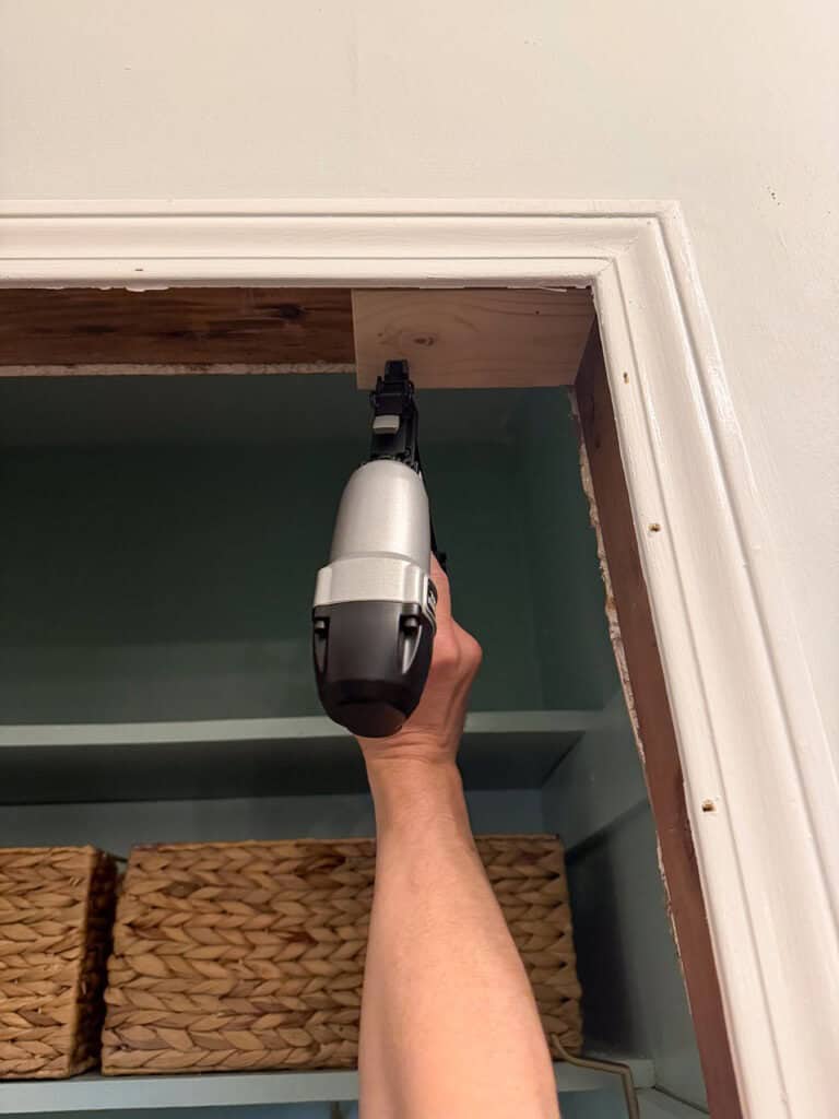 DIY Mini Mudroom Closet Makeover, Oh So Lovely Blog