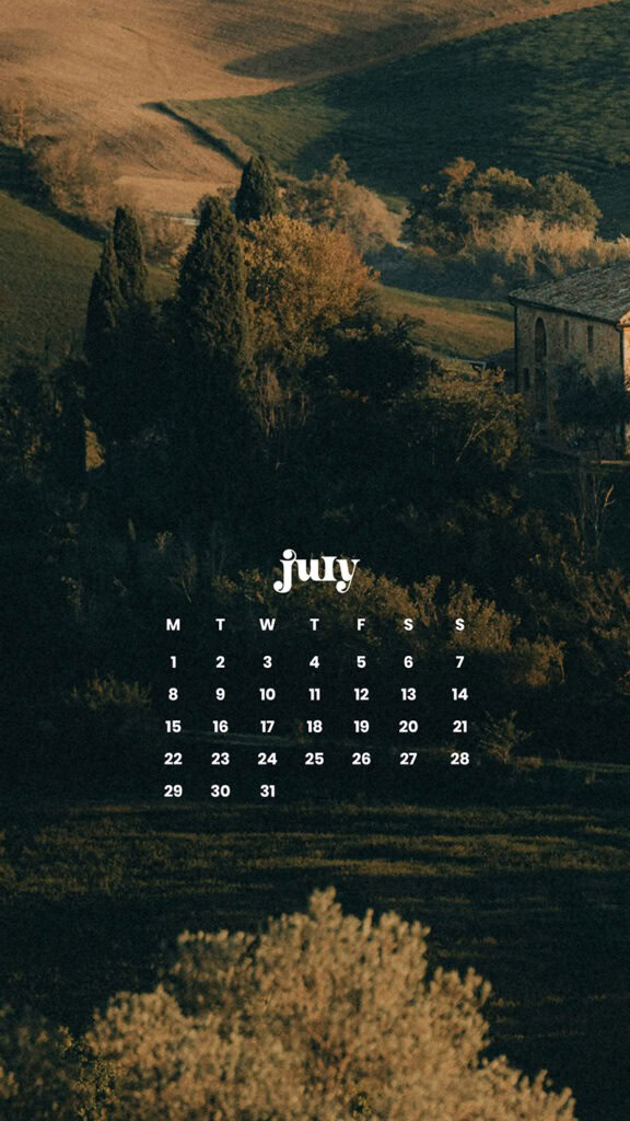 July 2024 Wallpapers – 60 Free Phone &#038; Desktop Calendars + Disability Pride, Oh So Lovely Blog