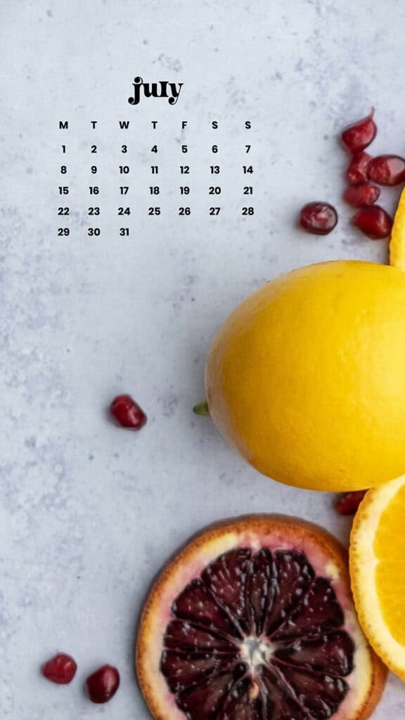 July 2024 Wallpapers – 60 Free Phone &#038; Desktop Calendars + Disability Pride, Oh So Lovely Blog