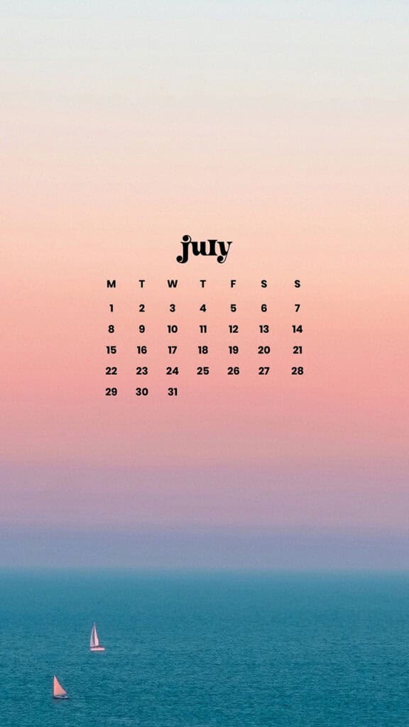 July 2024 Wallpapers – 60 Free Phone &#038; Desktop Calendars + Disability Pride, Oh So Lovely Blog