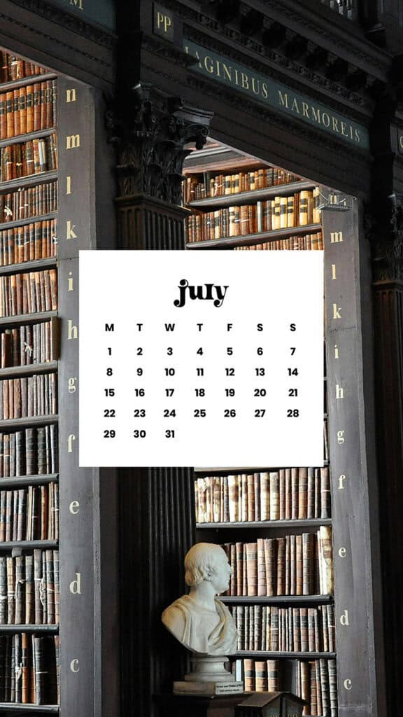 July 2024 Wallpapers – 60 Free Phone &#038; Desktop Calendars + Disability Pride, Oh So Lovely Blog