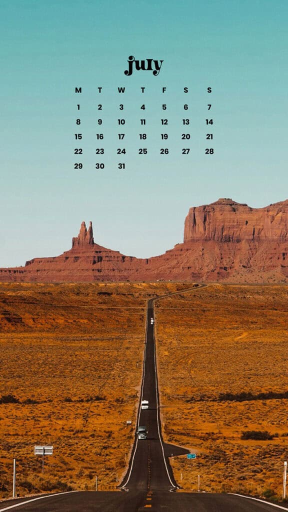 July 2024 Wallpapers – 60 Free Phone &#038; Desktop Calendars + Disability Pride, Oh So Lovely Blog