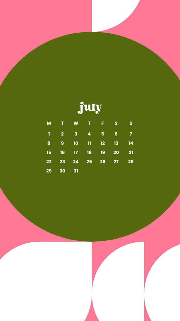 July 2024 Wallpapers – 60 Free Phone &#038; Desktop Calendars + Disability Pride, Oh So Lovely Blog