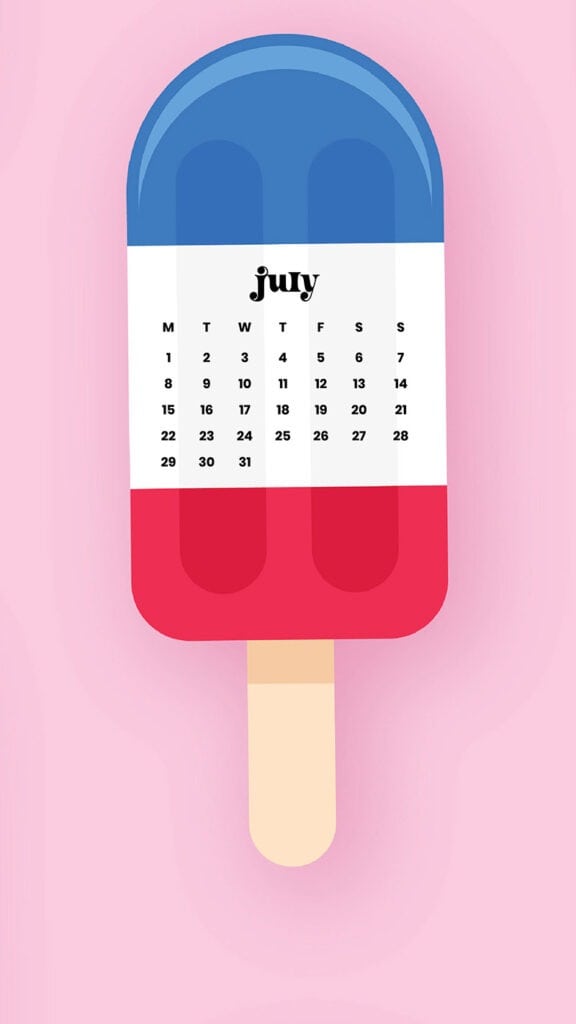 July 2024 Wallpapers – 60 Free Phone &#038; Desktop Calendars + Disability Pride, Oh So Lovely Blog
