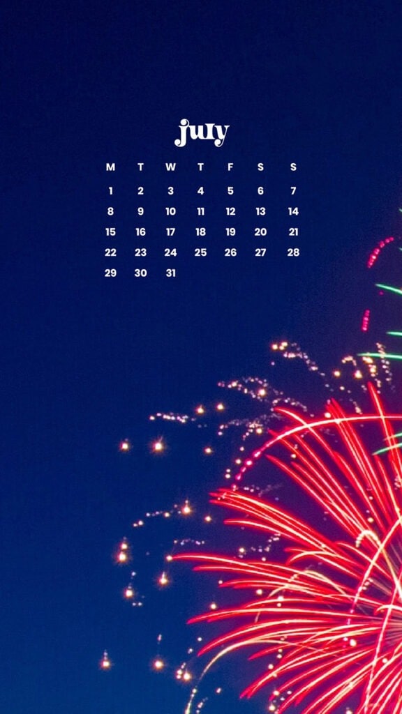 July 2024 Wallpapers – 60 Free Phone &#038; Desktop Calendars + Disability Pride, Oh So Lovely Blog