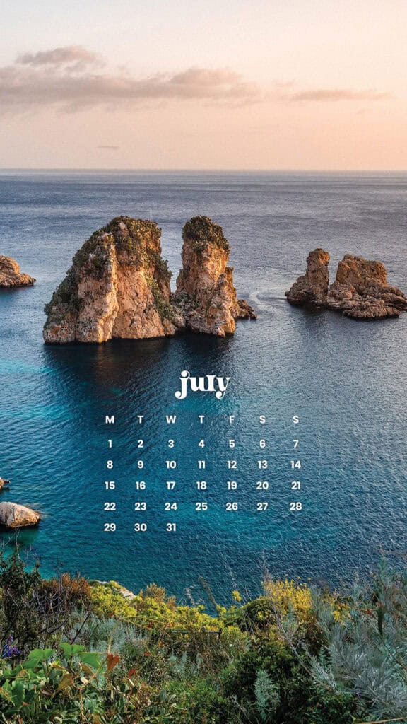 July 2024 Wallpapers – 60 Free Phone &#038; Desktop Calendars + Disability Pride, Oh So Lovely Blog