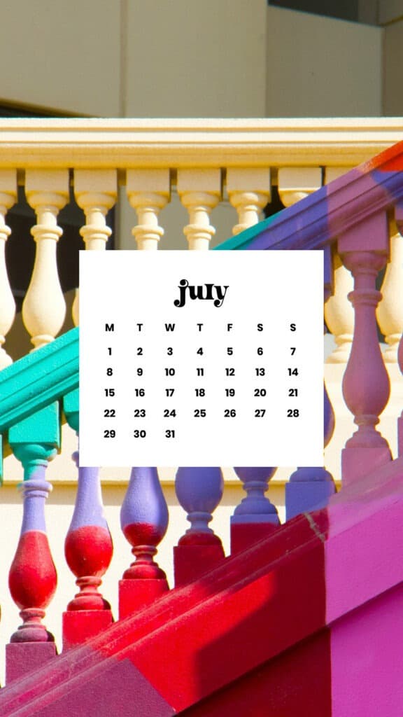 July 2024 Wallpapers – 60 Free Phone &#038; Desktop Calendars + Disability Pride, Oh So Lovely Blog