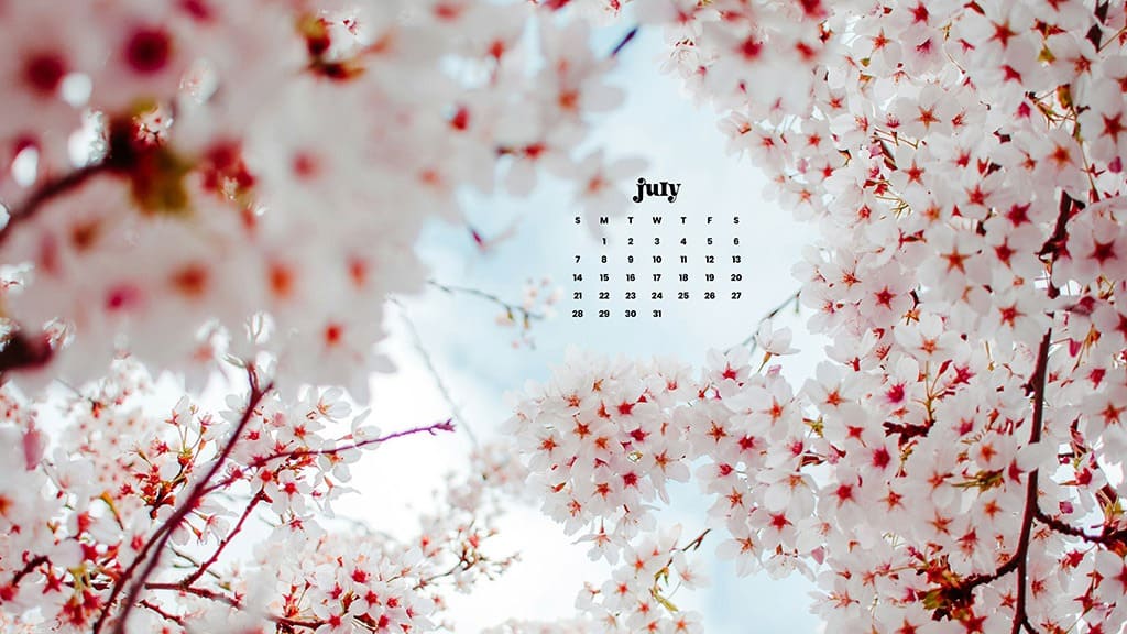 July 2024 Wallpapers – 60 Free Phone &#038; Desktop Calendars + Disability Pride, Oh So Lovely Blog
