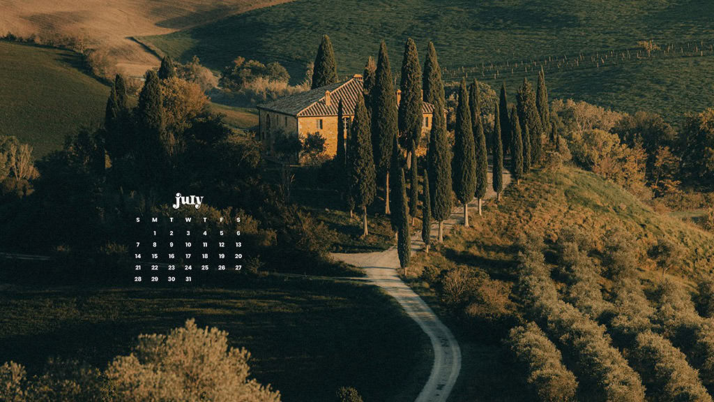 July 2024 Wallpapers – 60 Free Phone &#038; Desktop Calendars + Disability Pride, Oh So Lovely Blog