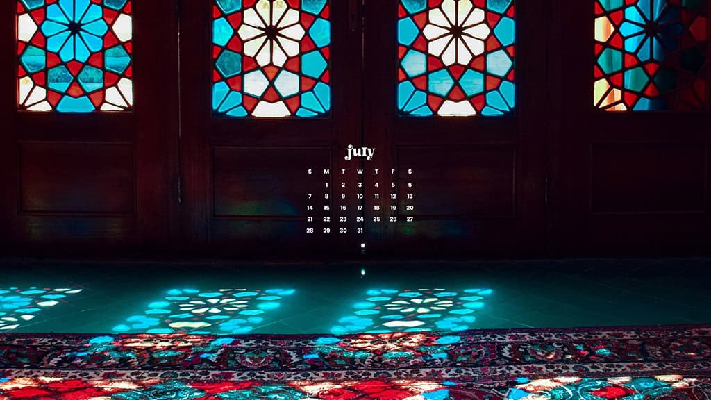 July 2024 Wallpapers – 60 Free Phone &#038; Desktop Calendars + Disability Pride, Oh So Lovely Blog