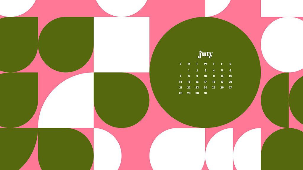 July 2024 Wallpapers – 60 Free Phone &#038; Desktop Calendars + Disability Pride, Oh So Lovely Blog